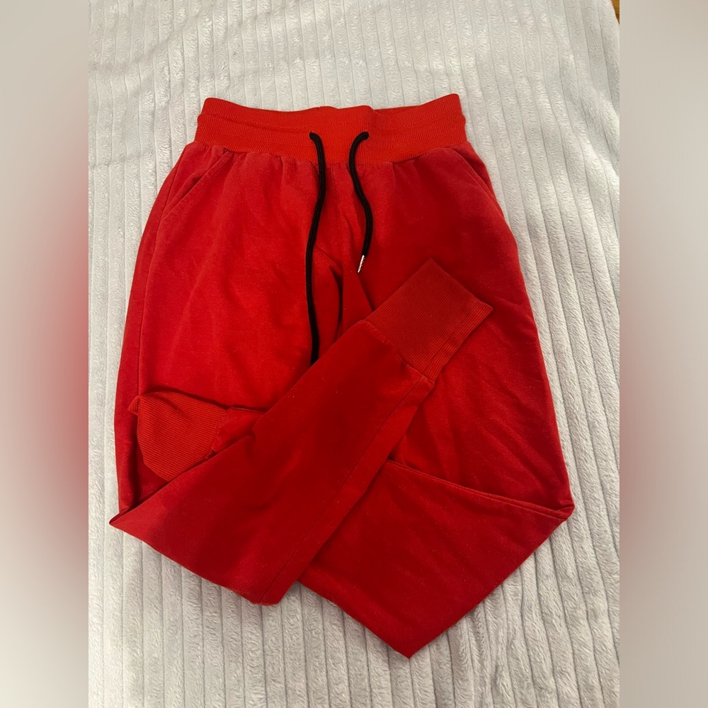 Red Sweatpants!